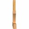 Ekena Millwork Redmond Rough Sawn Timber Gable Bracket, Western Red Cedar, 108"W x 40"H x 4"D x 6"F, 9/12 Pitch GBW108X40X0406RED00RWR - alternate 3